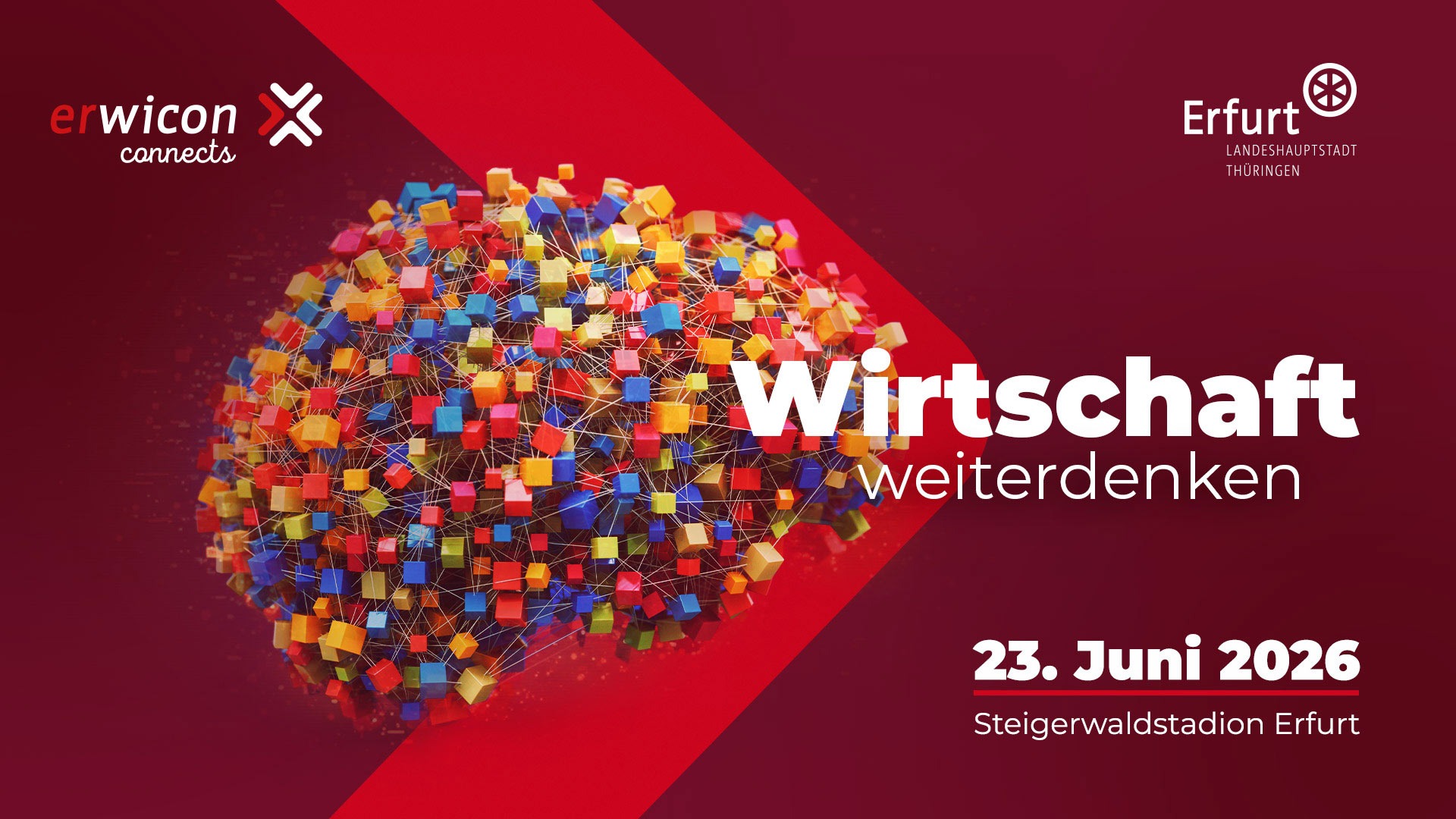 Save the Date! Der nächste erwicon findet am 23. Juni 2026 statt.